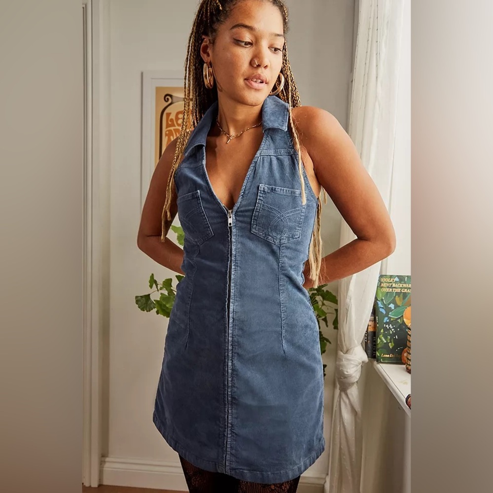 BDG Women's Blue Denim Mini Dress